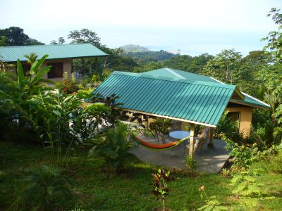 3 buildings and a hammock