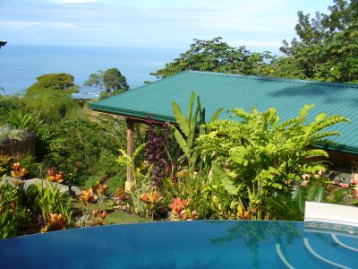 pool and cabin